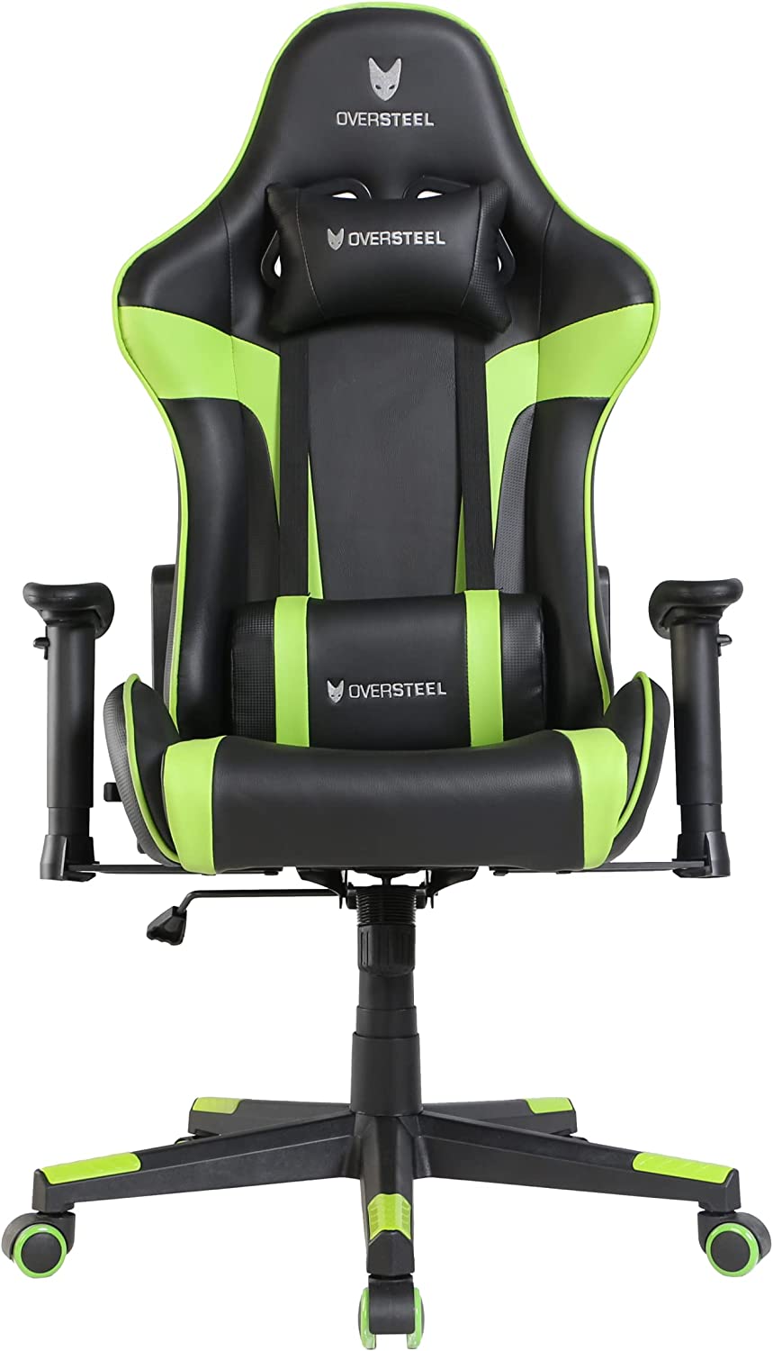 sillón gaming verde