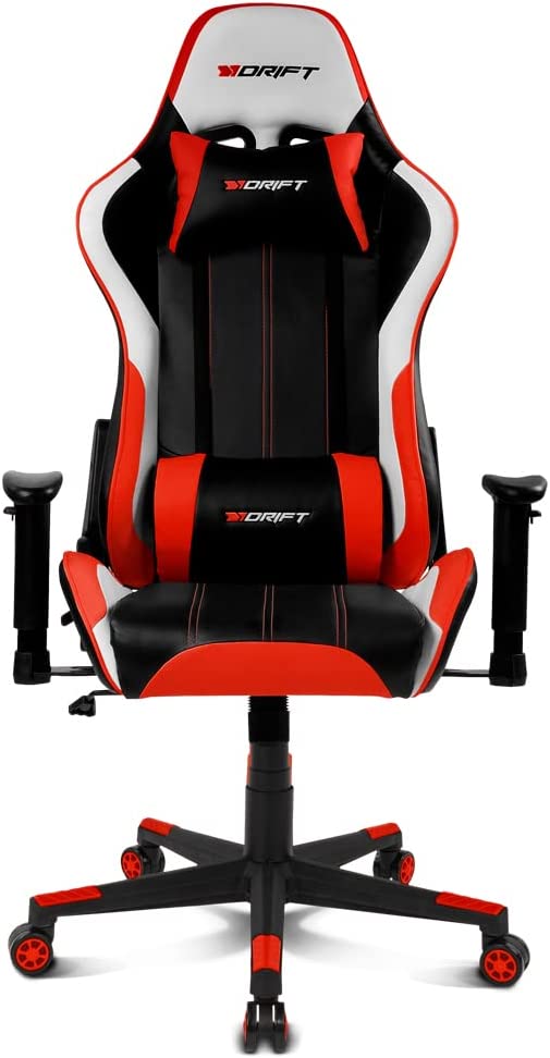 sillón gaming rojo