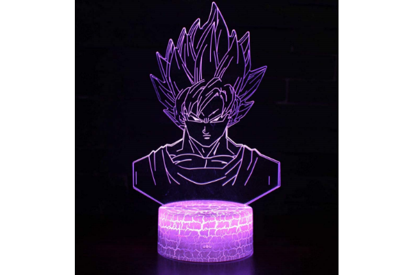 Lámpara 3d Goku